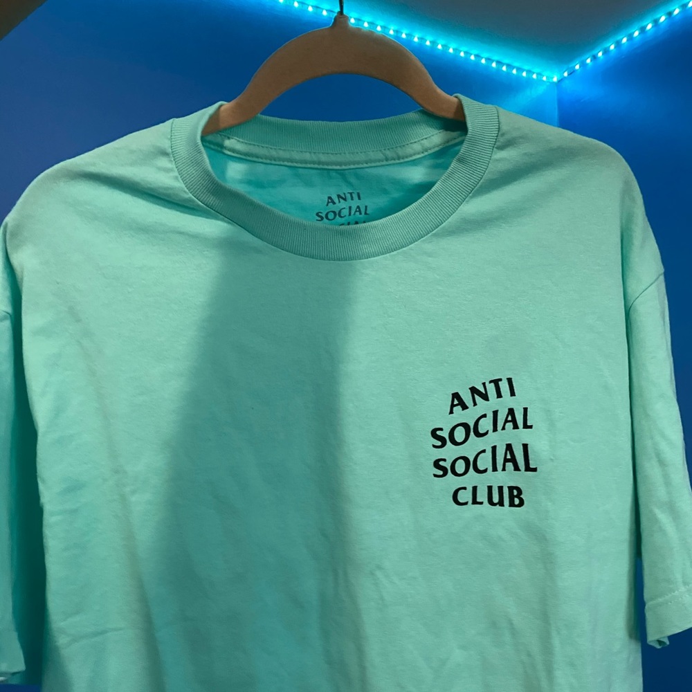 Anti Social Social Club Tee Torquoise